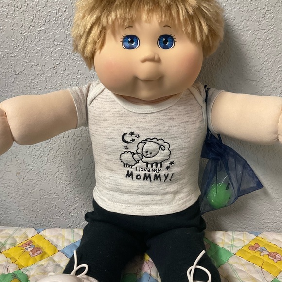 Cabbage Patch Kids BabyLand Exclusive Cornsilk Boy JAAKS JP01-20K 2011 - Picture 3 of 10